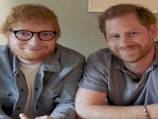 Ed Sheeran and Prince Harry (image courtesy: Instagram)