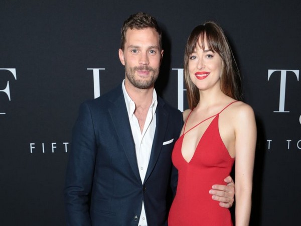 Actors Jamie Dornan and Dakota Johnson who starred in the '50 Shades' movie trilogy (Image source: Instagram)