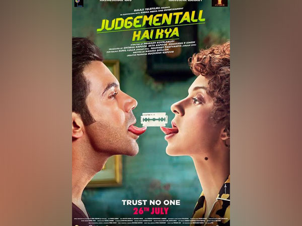 Poster of 'Judgementall Hai Kya', Image courtesy: Twitter