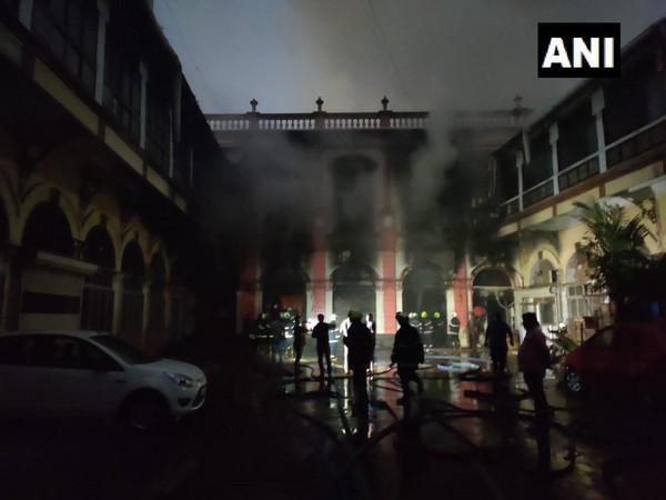 Visuals of the fire from Mumbai.