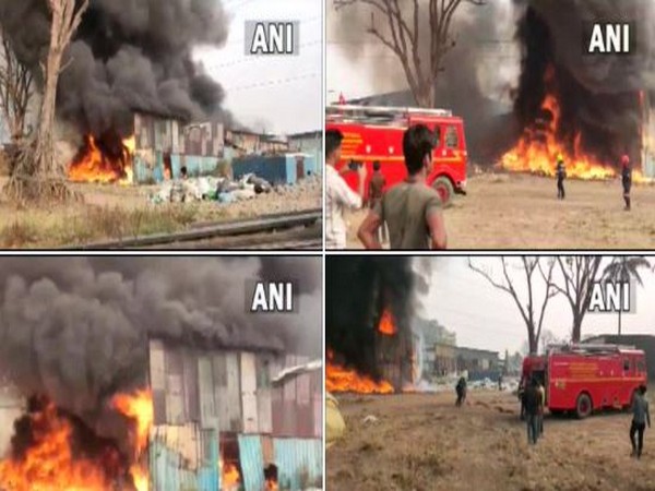 Visuals of fire in the warehouse (ANI)