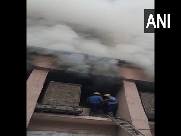 Visual of fire in Nagpur (Photo/ANI)
