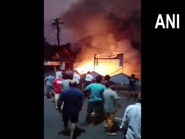 Fire breaks out at factory in Vasai (Photo/ANI)