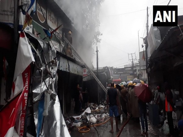 Visuals from fire site in Siliguri. 