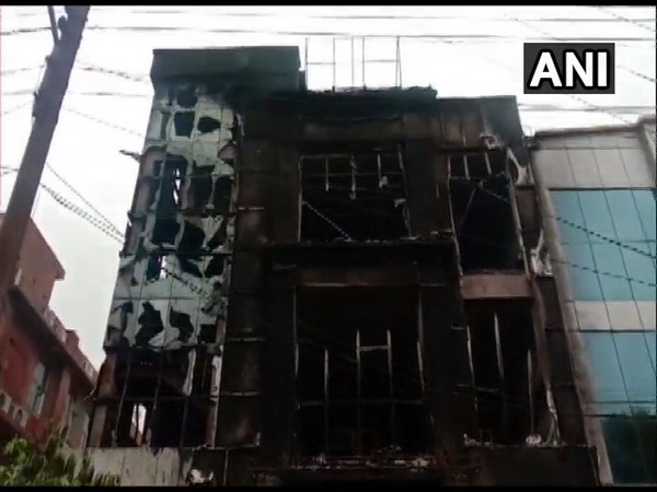 Visuals from the fire spot (Photo/ANI)