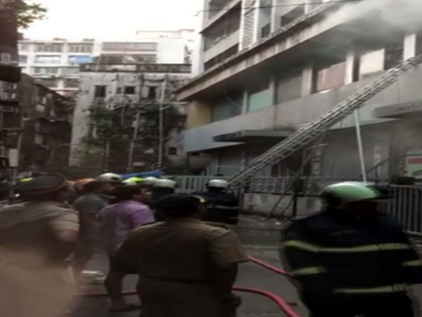Fire broke out at residential building at Charni Road, Mumbai on Sunday