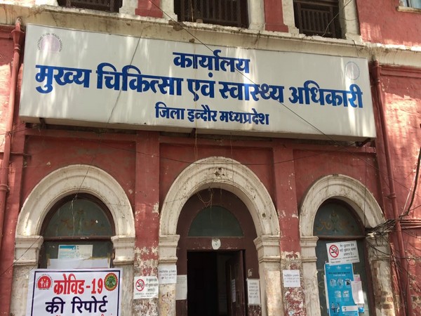 Office of Chief Medical and Health Officer in Indore (Photo/ANI).