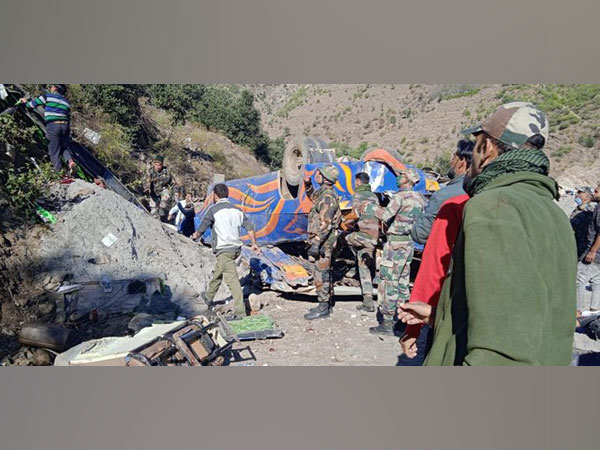 A visual from the accident site (Photo/ANI)