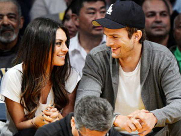 Mila Kunis and Ashton Kutcher