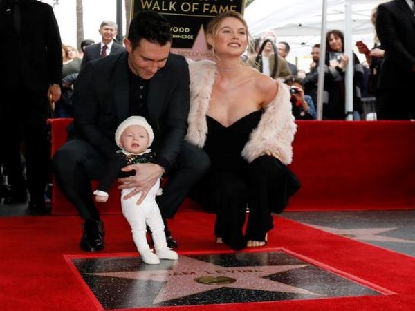 Adam Levine and Behati Prinsloo