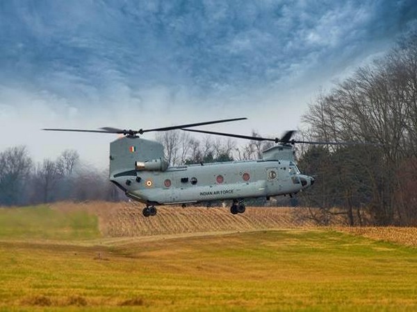 8 CH-47F (I) Chinooks will be ferried to Chandigarh, where they will be formally inducted in the IAF. [Photo/ANI]