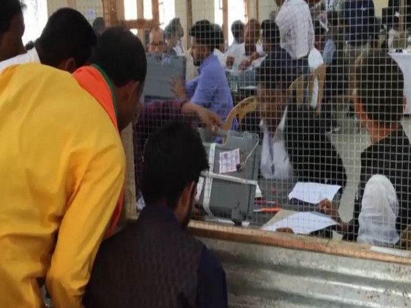 Counting underway in Dibrugarh (Photo/ANI)