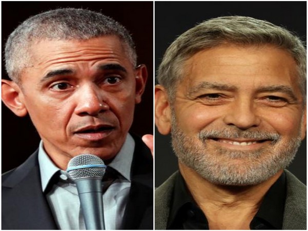 Barack Obama and George Clooney