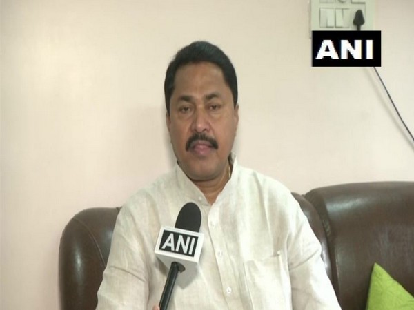 Congress leader Nana Patole speaking to ANI on Thursday. Photo/ANI