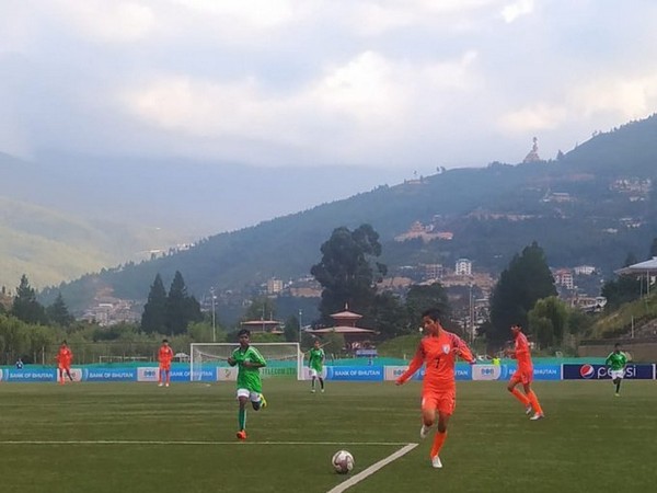 India will face Bangladesh in the final of the tournament on October 15. (Photo/Indian Football Team Twitter)