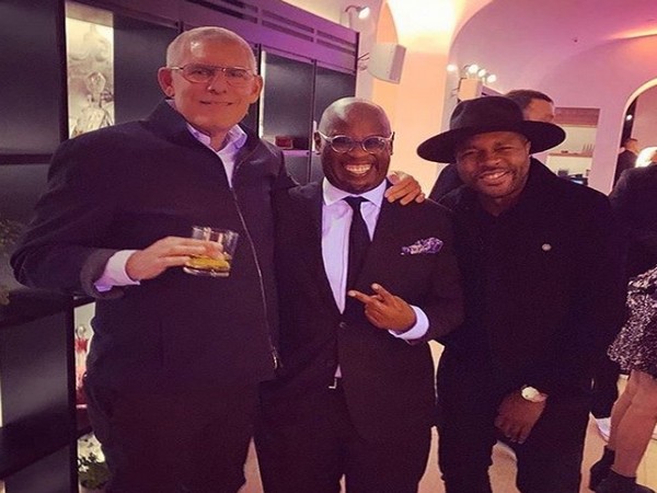 Picture shared by DJ D-Nice (R) in which he is seen along with Andre Harrell (Centre) (Picture courtesy: Instagram)