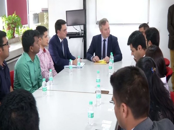 French Minister of State for Europe and Foreign Affairs Jean-Baptiste Lemoyne on Monday held a special session with Indian alumni of French institutions. Photo/ANI