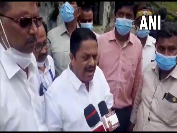 TN Forest Minister K Ramachandran (Photo/ANI)