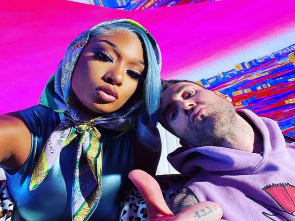 Adam Levine, Megan Thee Stallion (Image Source: Instagram)