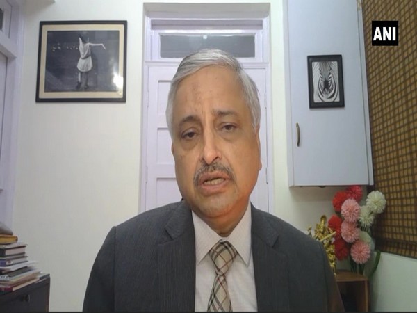 AIIMS New Delhi Director Randeep Guleria during an interview with ANI. (Photo/ANI)