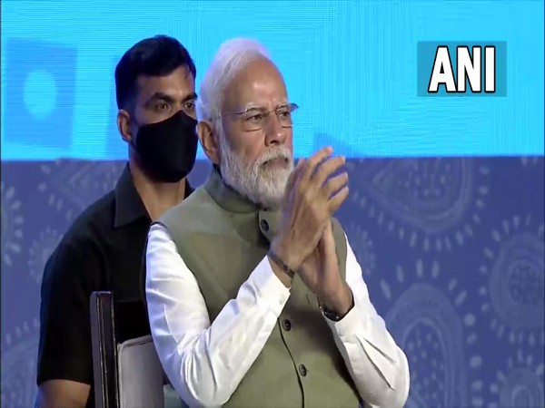 Prime Minister Narendra Modi in Gujarat (Photo/ANI)