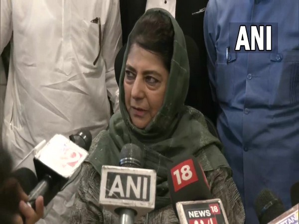PDP chief Mehbooba Mufti (File Photo/ANI)
