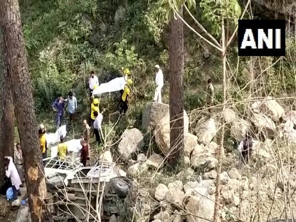 Visual from the accident site in Uttarakhand (Photo/ANI)