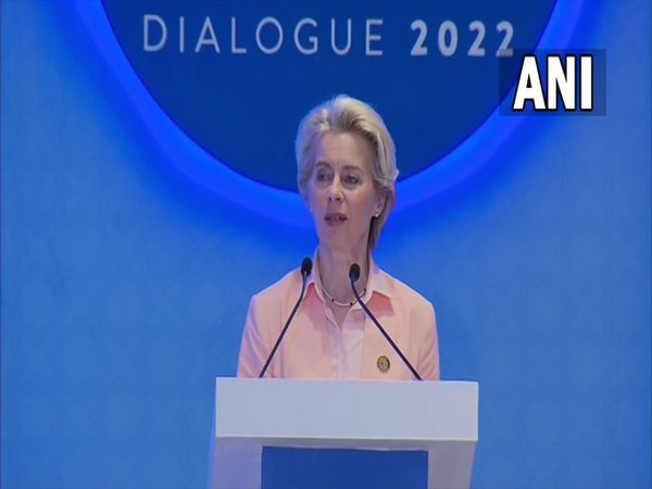European Commission President Ursula von der Leyen at seventh edition of the Raisina Dialogue