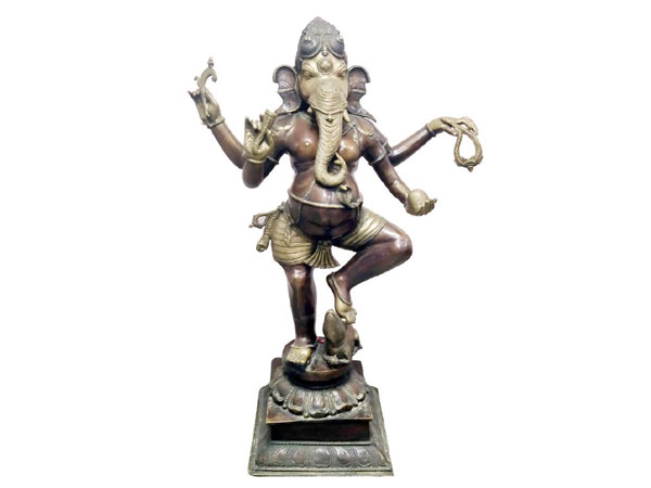 Nritya Ganapati idol (Photo Courtesy: Office of the Chief Commissioner of Customs, Chennai)