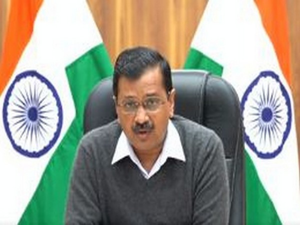 Delhi Chief Minister Arvind Kejriwal speaking on the issue of bird flu on Saturday. (Photo/ANI)