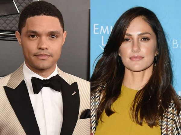 Trevor Noah and Minka Kelly
