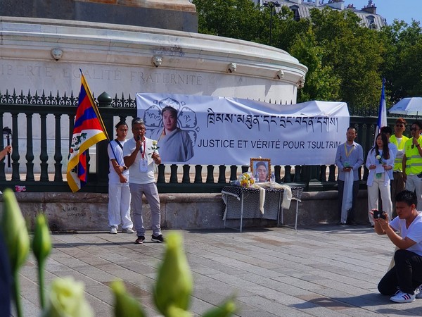 Tibetans in France hold protest to seek justice for Tsultrim