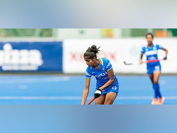 Indian Junior Women's Hockey Team in action during Uniphar U23 five Nations Tournament (Image: HI)