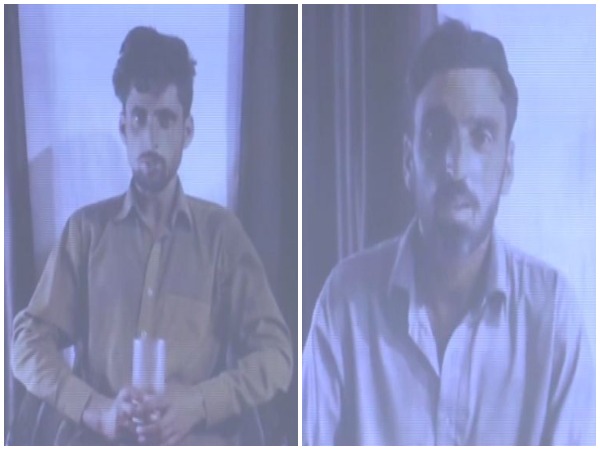 Two LeT terrorists held by Indian Army in Jammu and Kashmir. (Photo/ANI)