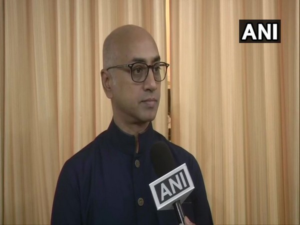 Telugu Desam Party Parliamentary leader Galla Jayadev while speaking to ANI on New Delhi on Thursday. Photo/ANI