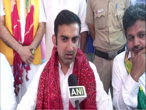 BJP East Delhi candidate Gautam Gambhir (ANI Picture)