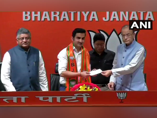 Former Indian cricketer Gautam Gambhir joining BJP on Friday