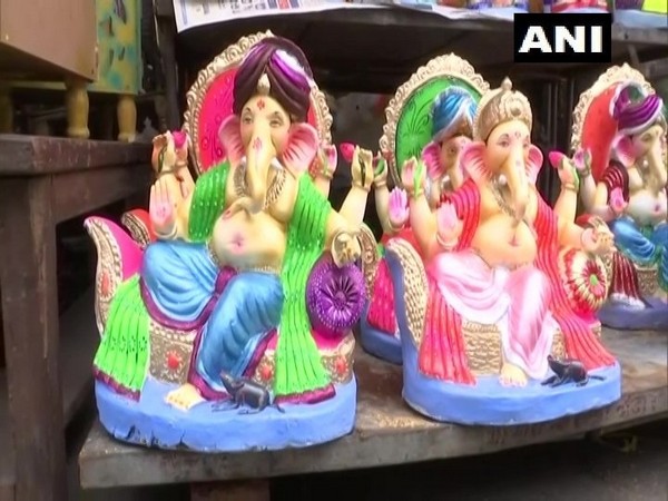 Ganesh idols (Photo: ANI)