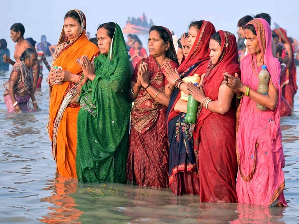 Devotees at the Gangasagar mela. [File Photo/ANI]