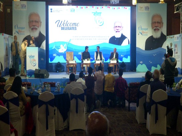 Union Minister Kiren Rijiju and CBFC Chairperson Prasoon Joshi at Ganga Utsav 2021 in Delhi on Wednesday.
