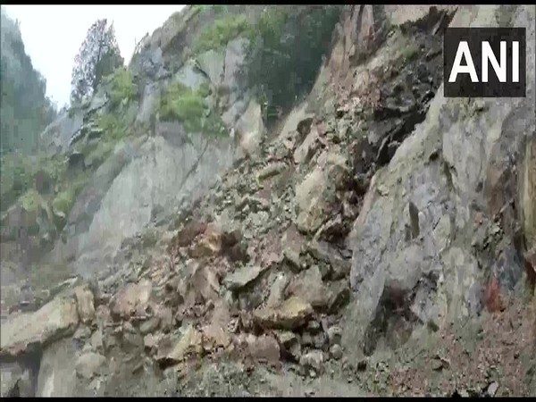 Visual from Gangotri National highway. (Photo/ANI)