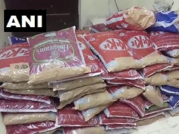 Andhra police recovered 280 kg cannabis in Krishna district on Thursday. Photo/ANI