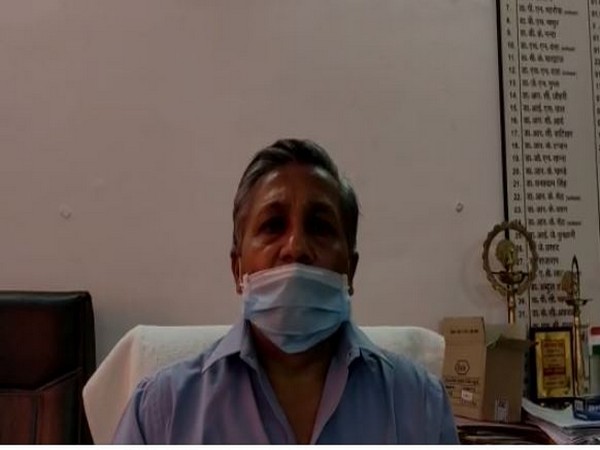 Dr MC Garg, Chief Medical Officer, Moradabad speaks to ANI on Saturday [Photo/ANI]