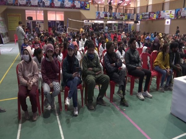 Visual of drug de-addiction awareness program in J-K's Srinagar