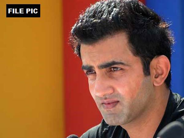 Former India batsman Gautam Gambhir (file image)