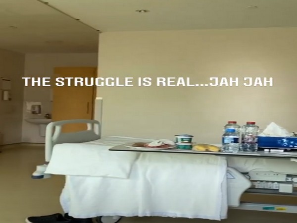 Chris Gayle post  instagram video from hospital room (Image: Chris Gayle's Instagram Story)