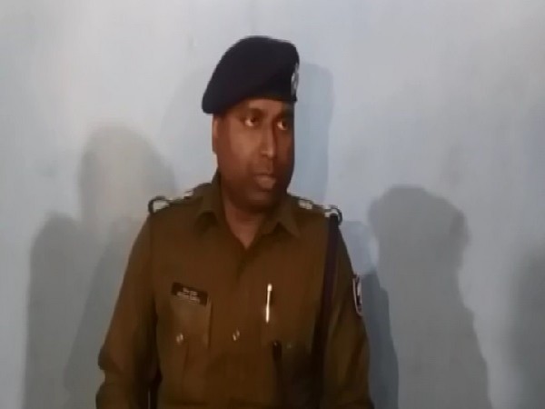 Gaya City SP Rajesh Kumar speaking to reporters on Thursday. Photo/ANI