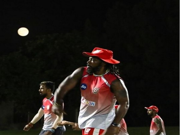 Kings XI Punjab batsmanle Chris Gayle. (Photo/ Kings XI Punjab Instagram)