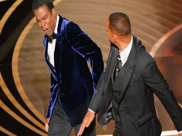 Will Smith and Chris Rock's altercation (Image source: Twitter)