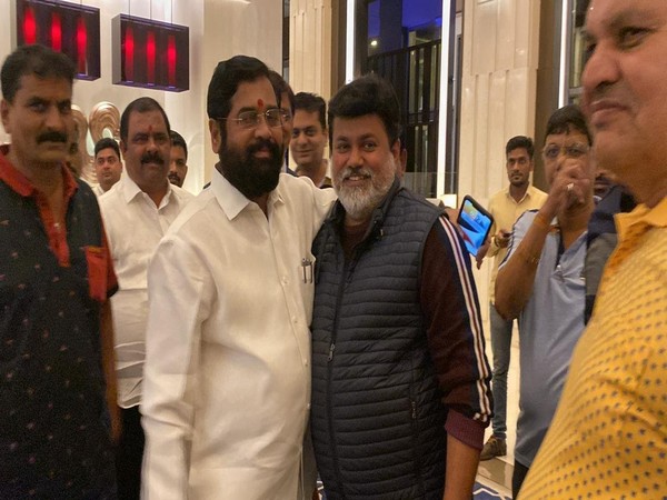 Maharashtra Minister of Higher & Technical Education Uday Samant reaches Guwahati in Assam and joins Eknath Shinde camp (Photo/ANI)